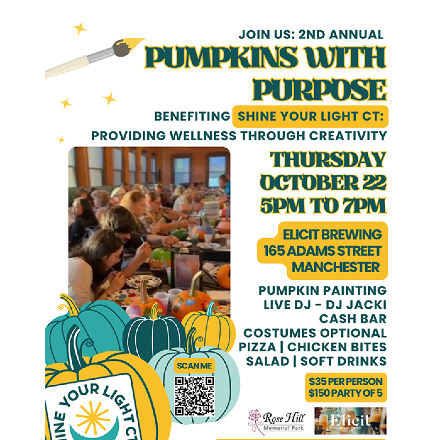 2nd Annual Pumpkins with Purpose Flyer