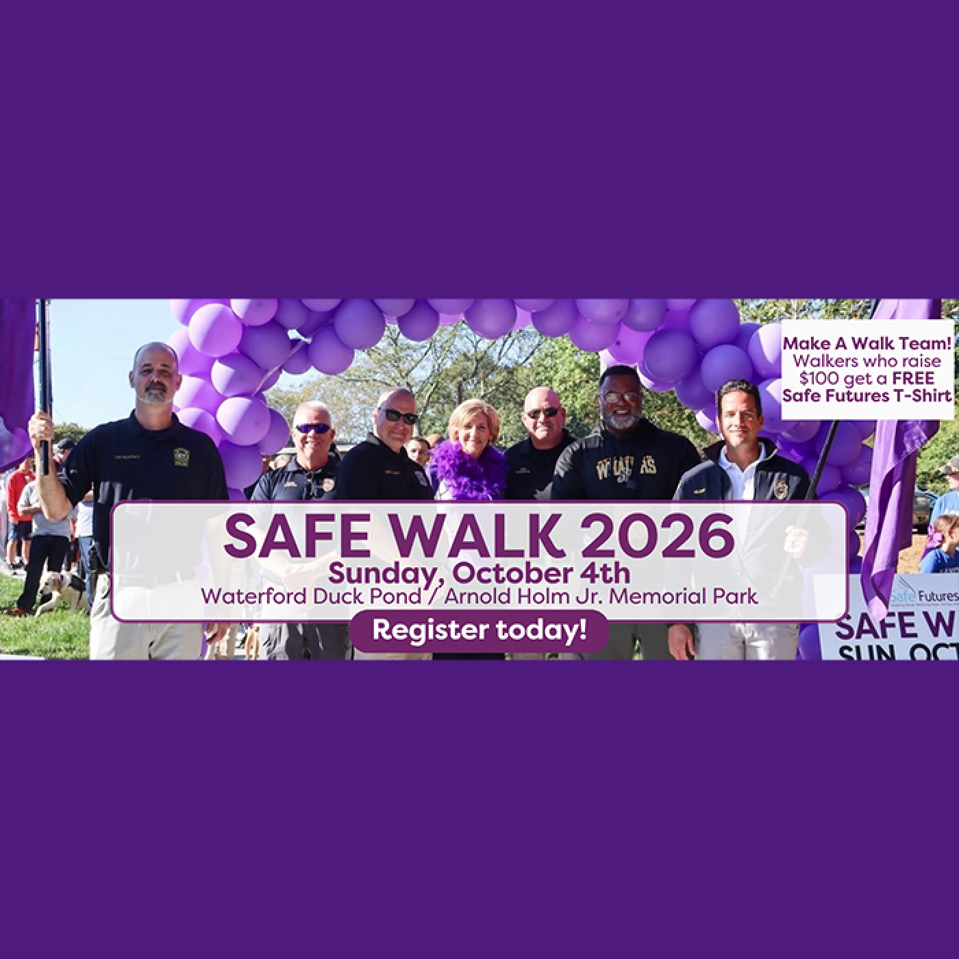 Safe Walk 2026 to benefit Safe Futures