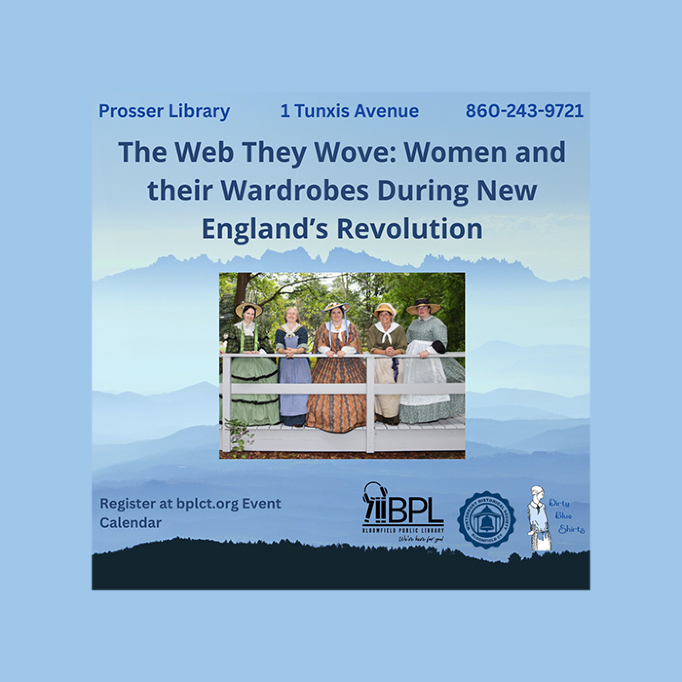 The Web They Wove - five women in period costume