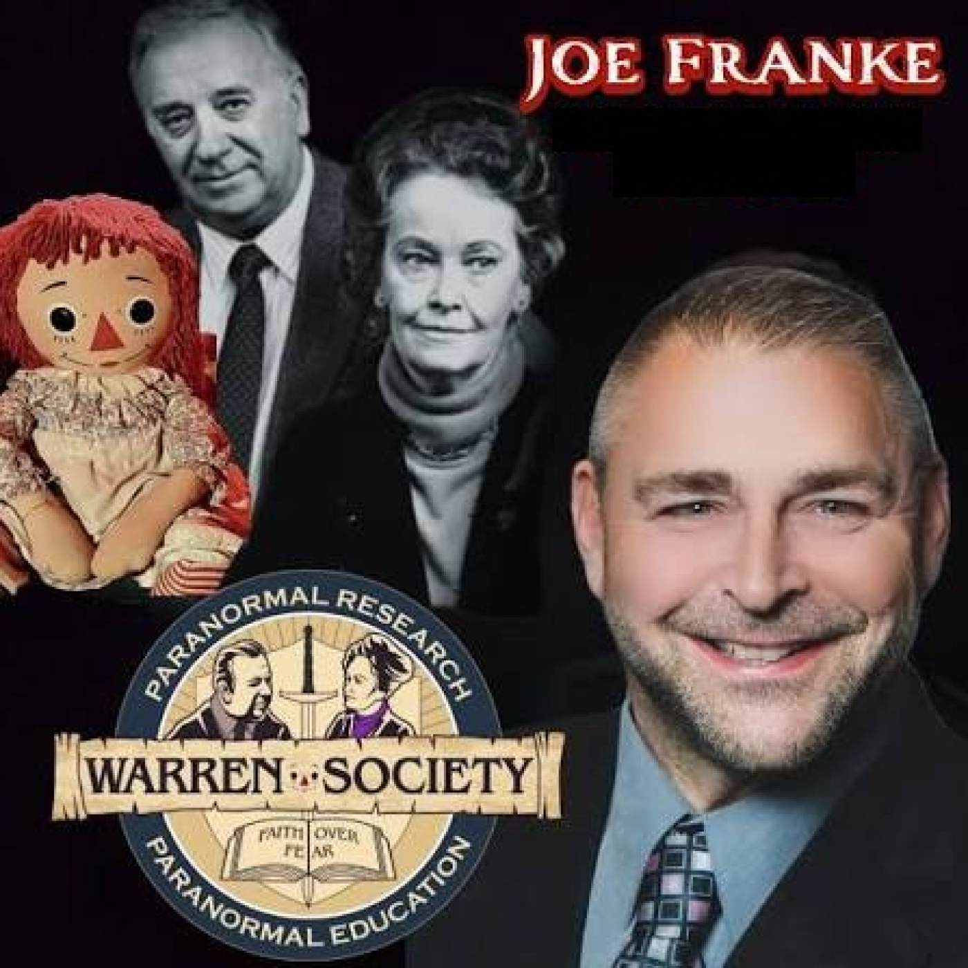 A picture of the guest speaker, Joe Franke