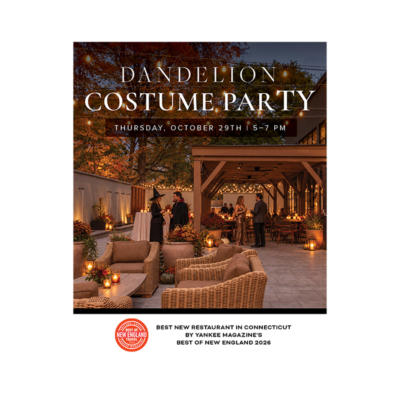 Dandelion Halloween Flyer