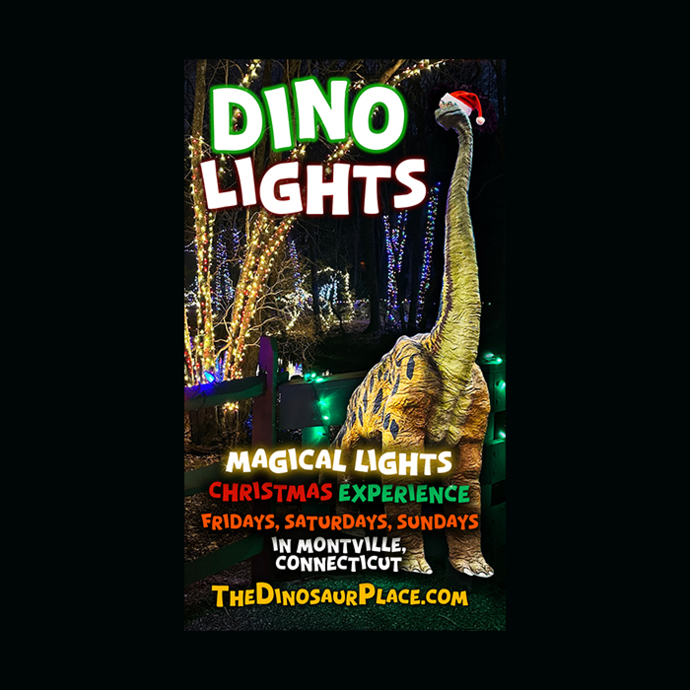 Dino Lights at The Dinosaur Place