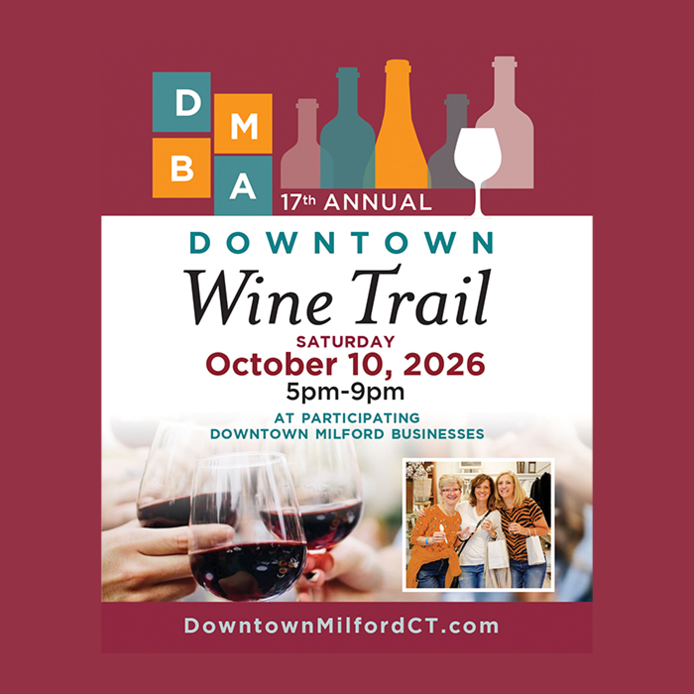 17th Annual Downtown Milford Wine Trail