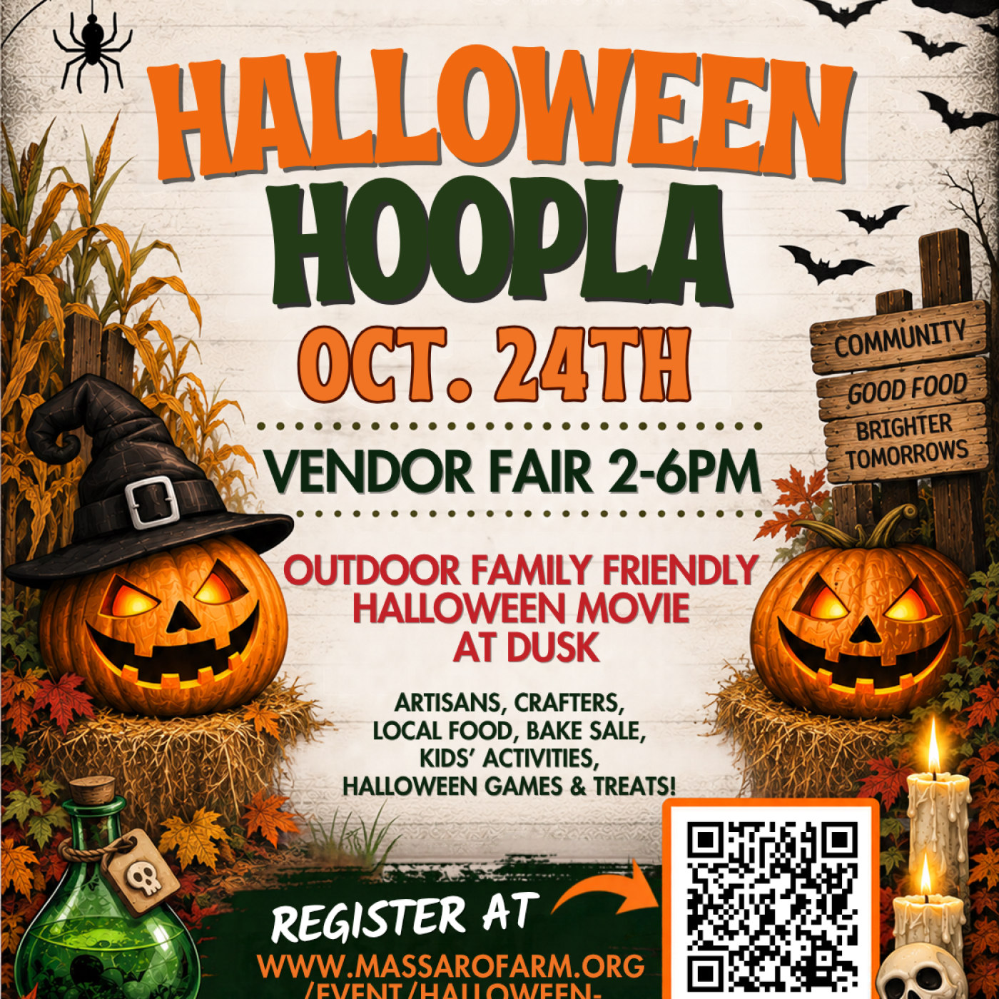 Massaro Community Farm Halloween Hoopla 2026