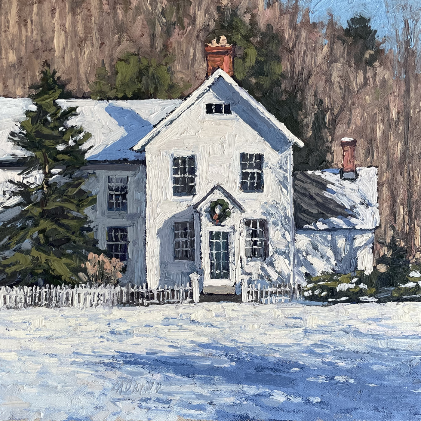  Jim Laurion, Milton Entranceway, oil