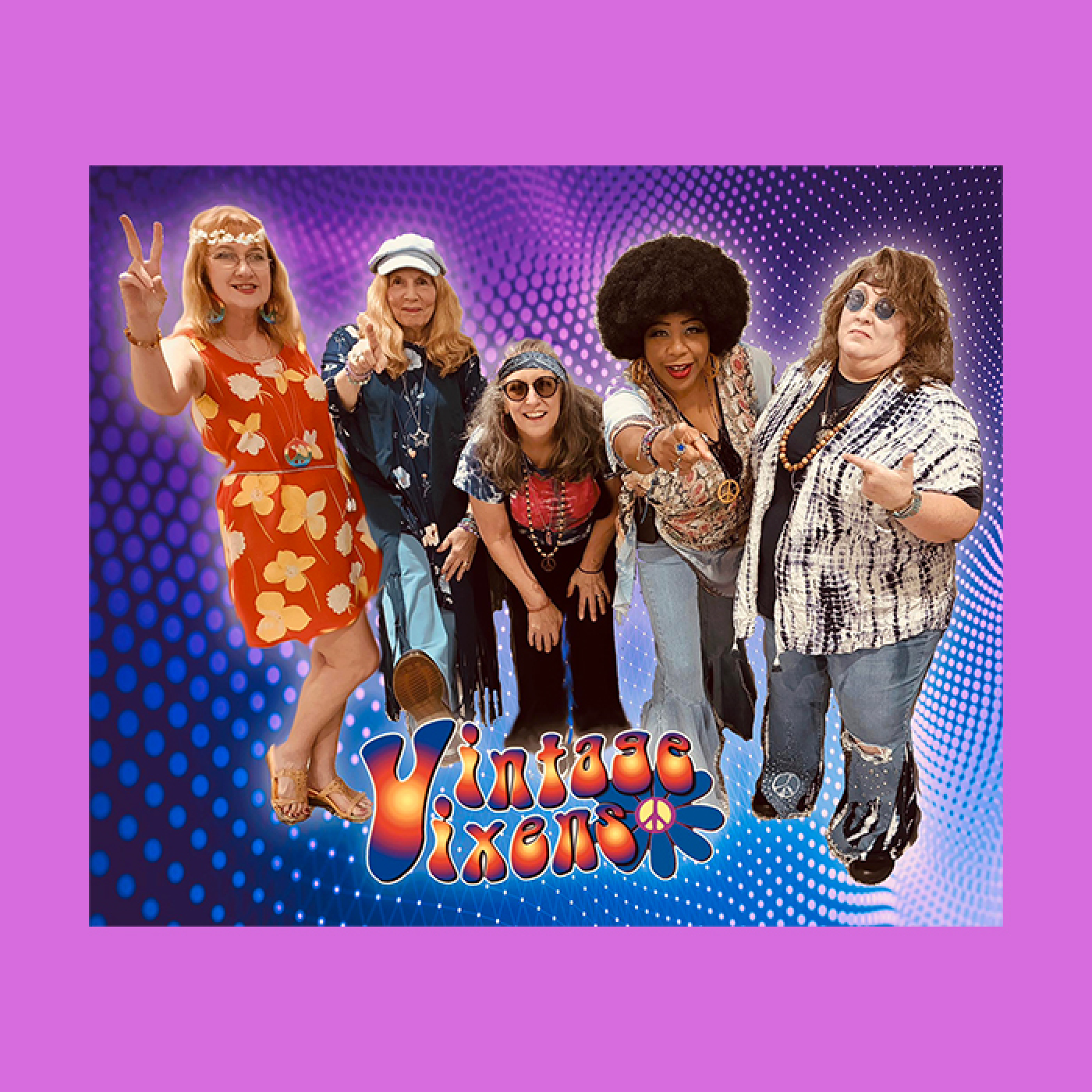 Vintage Vixens - Happy Hippie Hit Fest