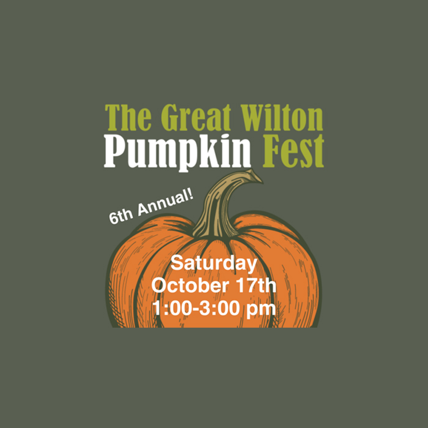 The Great Wilton Pumpkin Fest