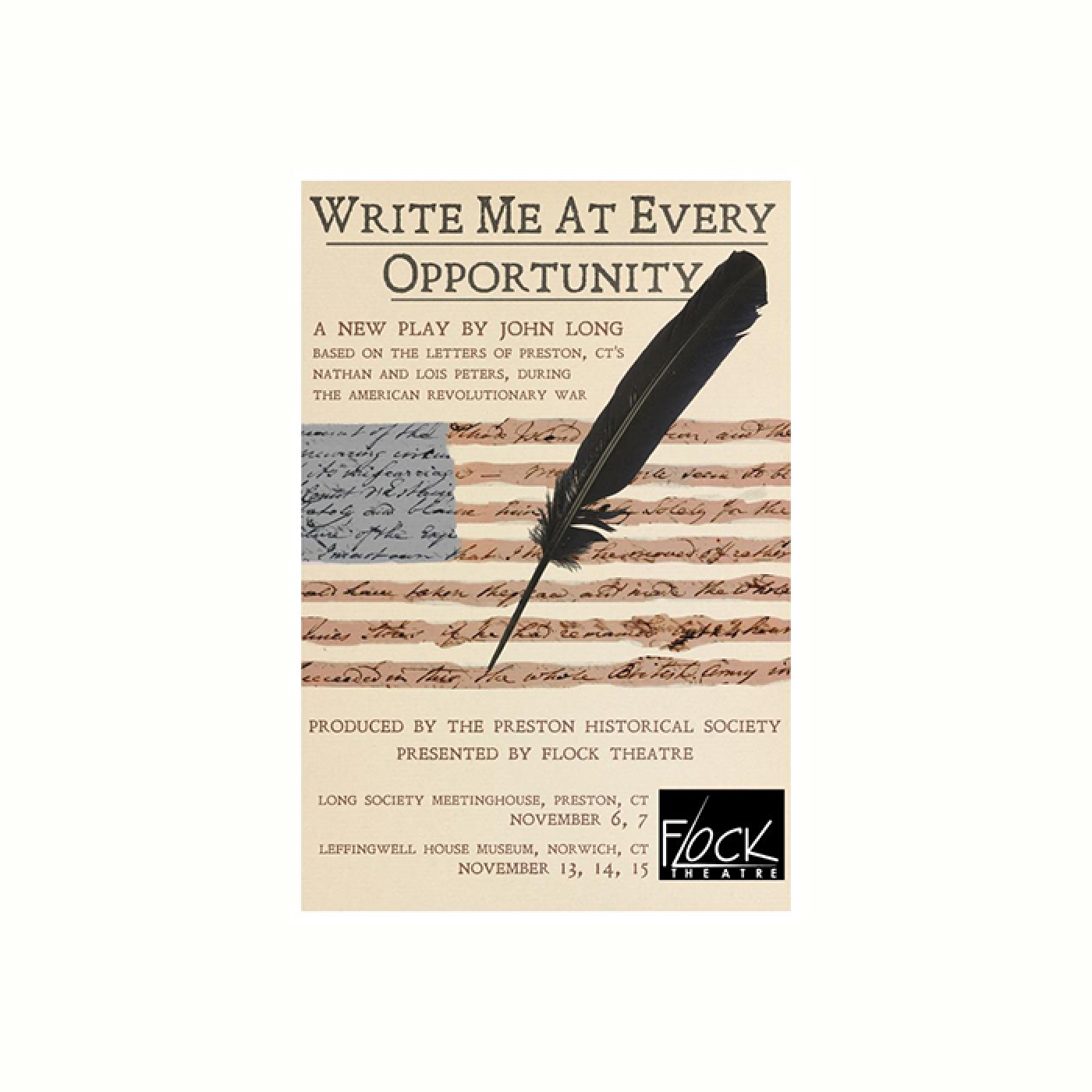 Write Me at Every Opportunity- Revolutionary Era Play