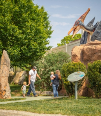 The Dinosaur Place at Nature&#039;s Art Village
