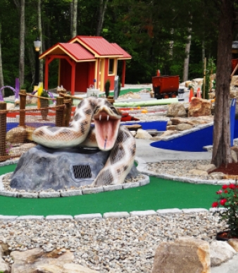 Copper Creek Mini Golf at Nature&#039;s Art Village