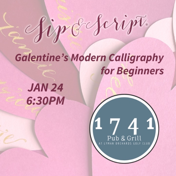 Sip and Script: Galentine's Modern Calligraphy for Beginners