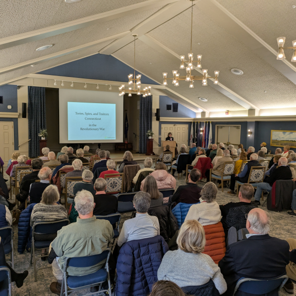 Winter Lecture in 2025 inside Hamilton Hall, Essex Meadows