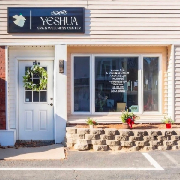 Exterior entrance of Yeshua Spa & Wellness Center