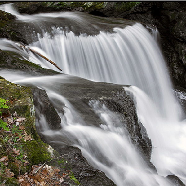 Spruce Brook Falls in Beacon Falls