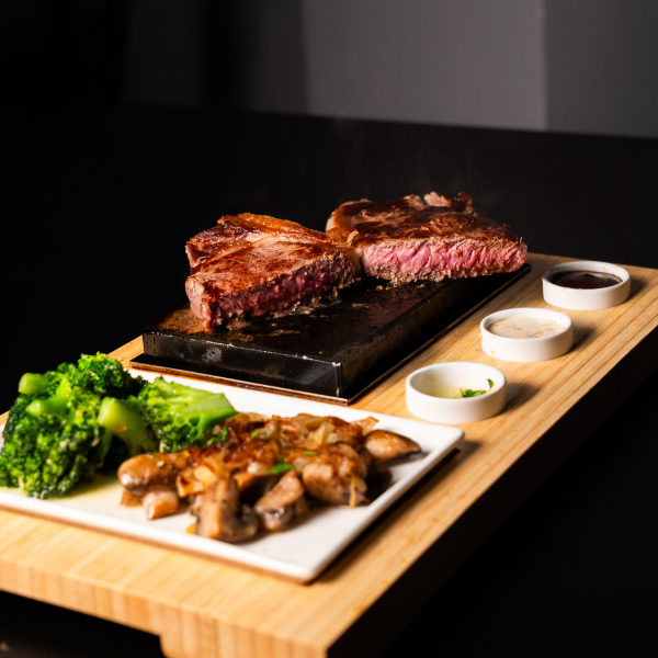 Steak On The Rock Entree 