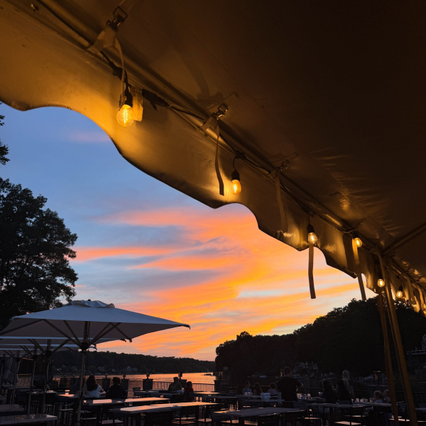 Our daily sunset on the Lakeview patio!