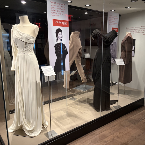 An exhibit at "Style and Substance" at the Katharine Hepburn Cultural Arts Center