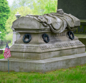 Stedman Monument, Cedar Hill Cemetery, Hartford 