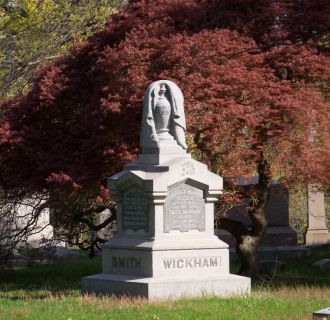 Wickham Monument, Cedar Hill Cemetery, Hartford 