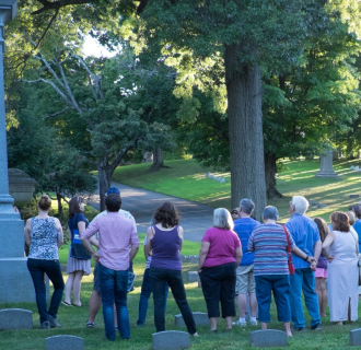 Sunset Notables Tour, Cedar Hill Cemetery, Hartford 