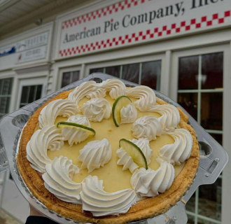 Una tarta de lima de American Pie Company, Sherman CT