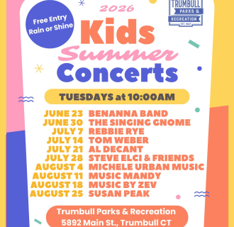 Trumbull Kids Summer Concerts