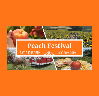 Peach Festival, Lyman Orchards, August 8, 2026
