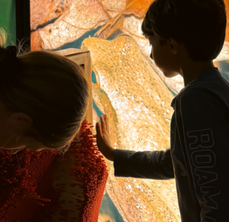 Child Plays With Earthplace Toys