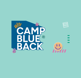 Camp Blue Back