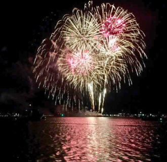 Celebrate New London Fireworks Cruise on the Thames River
