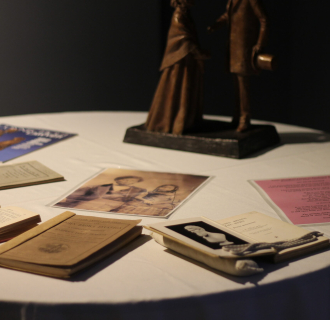 An assortment of collections items