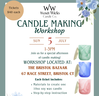 Candle Making Workshop at The Bristol Bazaar