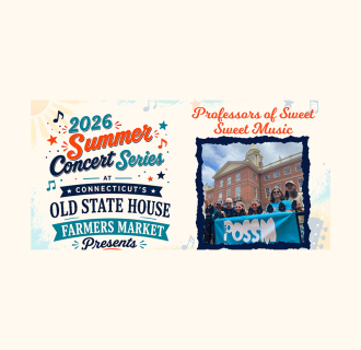 Join us for Summer Music Series featuring Professors of Sweet Sweet Music at Connecticut’s Old State House
