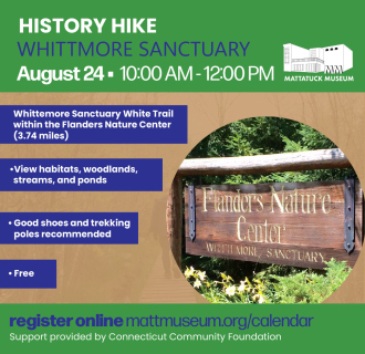 History Hike Whittemore Sanctuary 