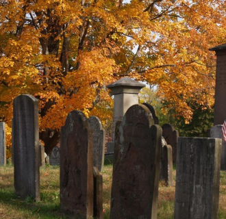 Ancient Burying Ground Tours Graves Fall