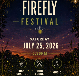 Firefly Festival at Massaro Community Farm 2026 with start time of 6:30PM