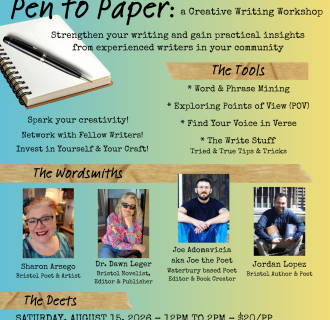 Pen to Paper: a Creative Writing Workshop