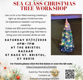 Sea Glass Christmas Tree Workshop