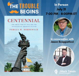 Book cover and images of author and interlocutor