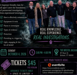 Paranormal Investigating 101/ Ghosthunting