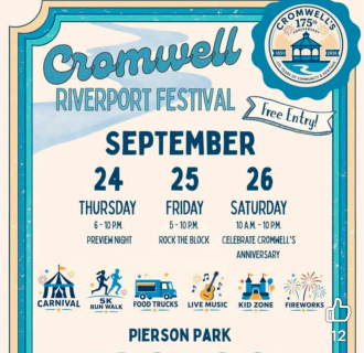 Cromwell Riverport Festival, Sept. 24-26, 2026