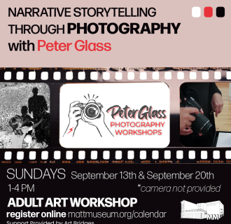 September 13th (Part 1) 1-4 PM September 20th (Part 2) 1- 4PM  $10 Member | $15 Non-Member 