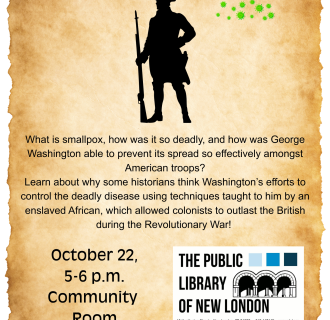 Smallpox and the Revolutionary War Program Flyer at PLNL on October 22