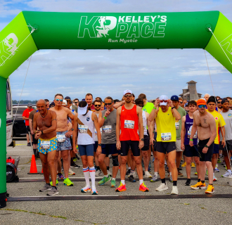 Groton City Brew Run Starting Line