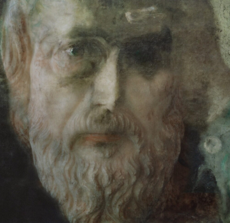 "Portrait of Plutarch" (2023) James Welling