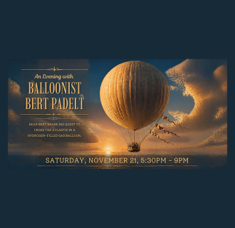 An evening with Balloonist Bert Padelt