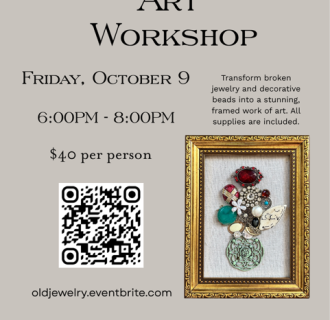 Broken Jewelry Art Workshop