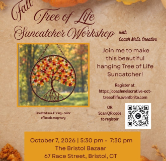  Fall Themed Beaded Tree of Life Suncatcher Workshop