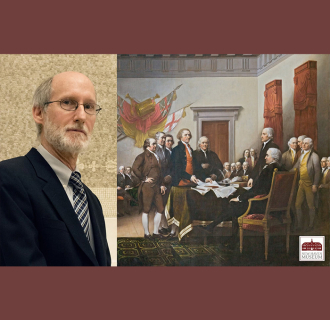 Author John Bidwell and the Declaration of Independence 