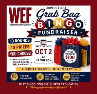 Grab Bag Bingo for the Windsor Education Foundation
